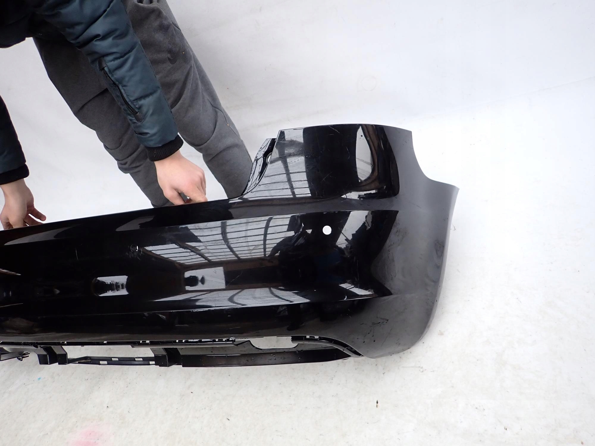 AUDI A3 II 2 8P CABRIO 08-13 bumper rear part rear 4XPDC