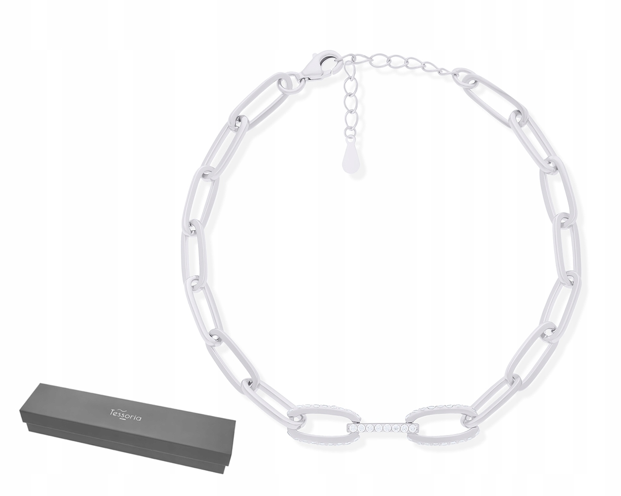 Stříbrný Náramek Dámský Módní Originální Vzor Zirkony Široký ryzost 925