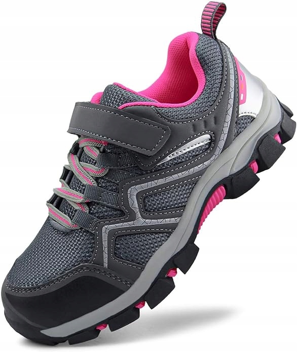 Dziecięce buty trekkingowe, lekkie różowe rozmiar 33 S973