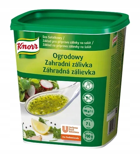 Knorr omáčka salátová zahradní 700g