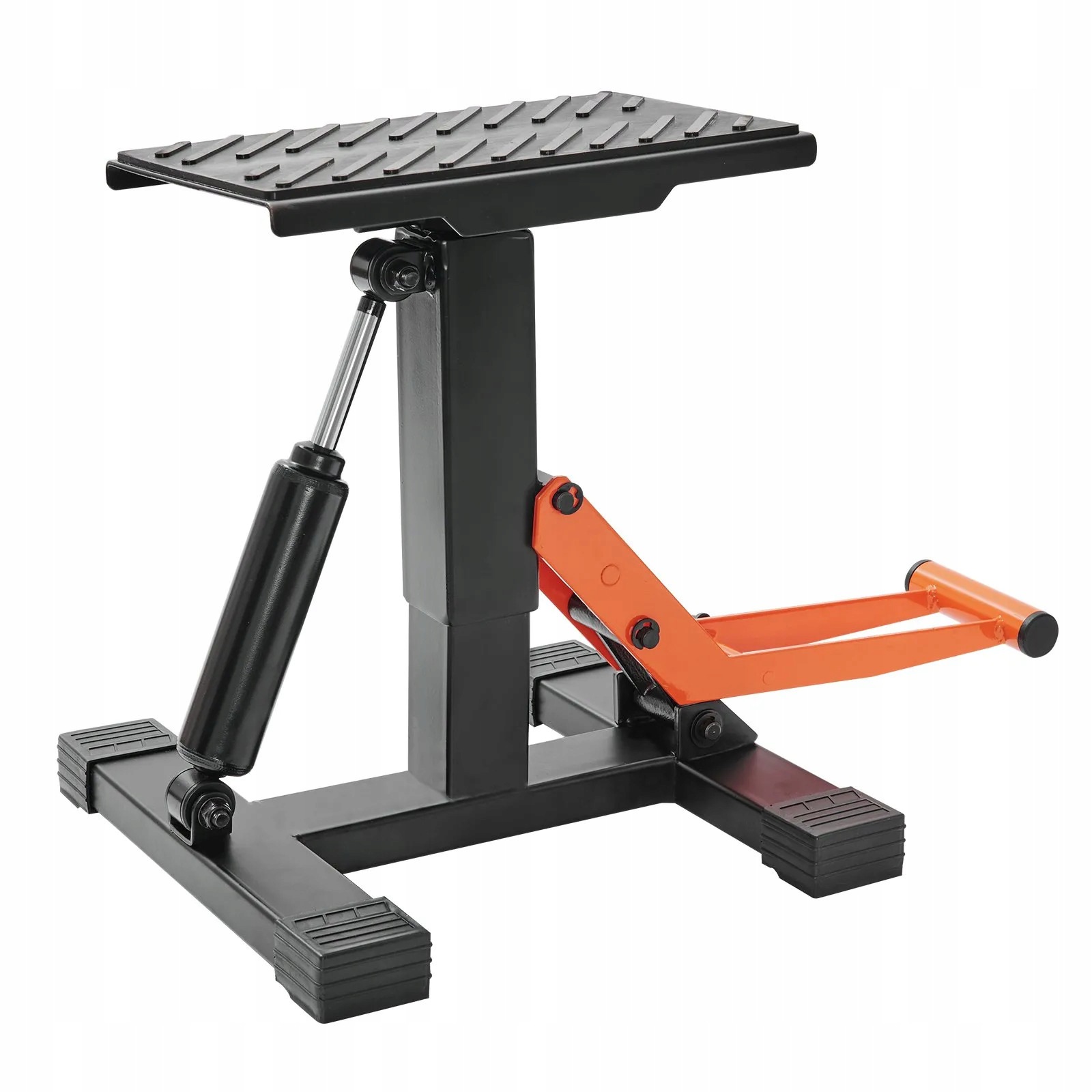 Motocyklový zdvihák 200 kg silný čierny hydraulický 255-460 mm opravný