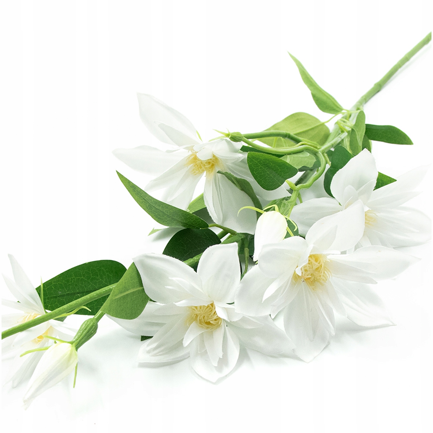 

Powojnik Gałązka Clematis Sztuczny Biały Kwiat