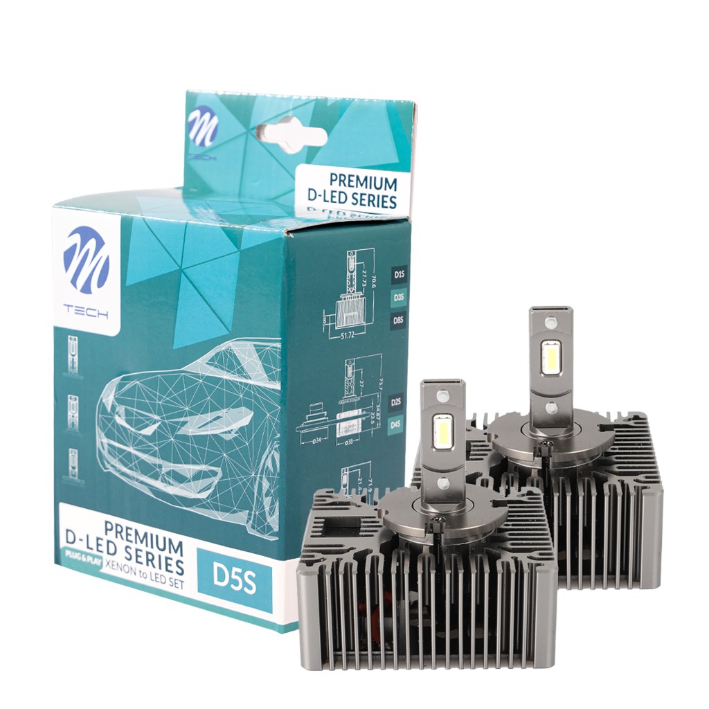 Żarniki Xenon D5S Led 6000K 35W Canbus Plug & Play 8400 lumen