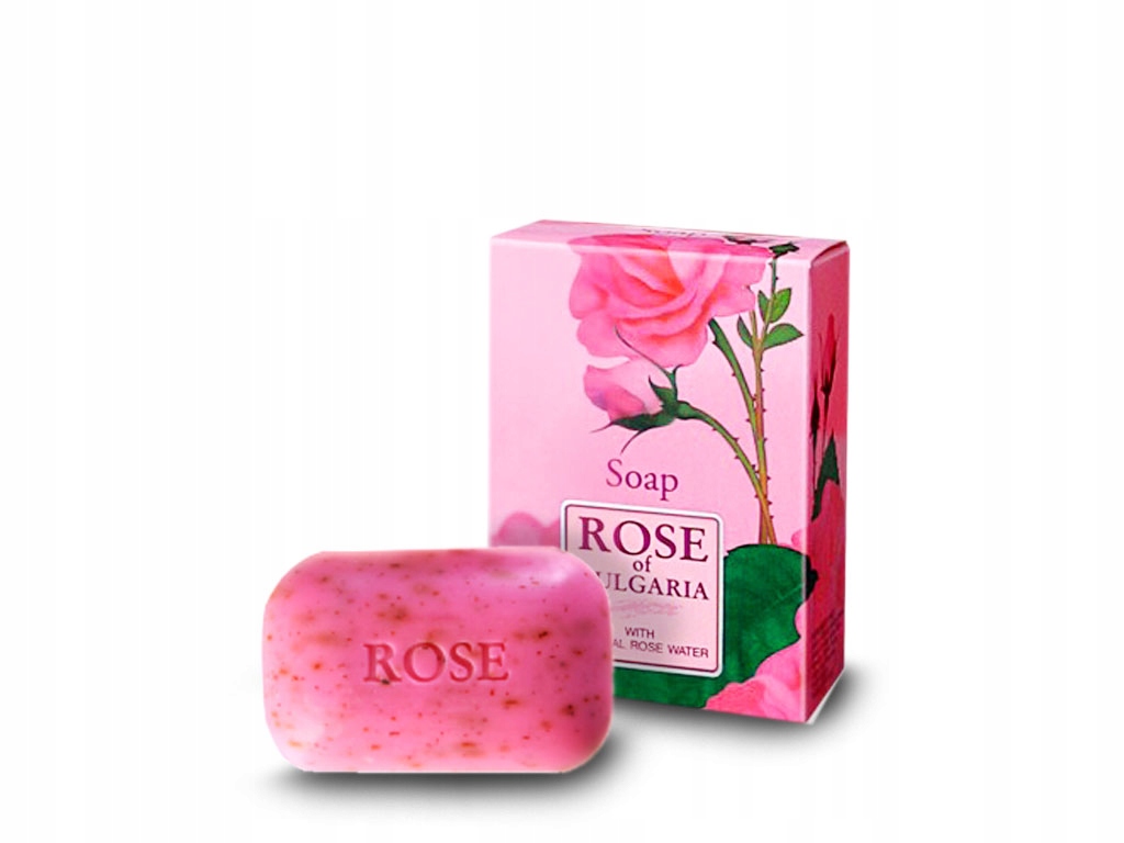 MYDŁO RÓŻANE NATURALNE ROSE OF BULGARIA 100G