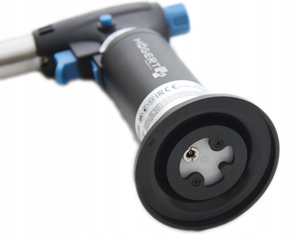 HOGERT OPALRKA PALNIK GAZOWY KUCHENNY DO OPALANIA CREME BRULEE PIEZZO 360 C Kolor dominujący czarny