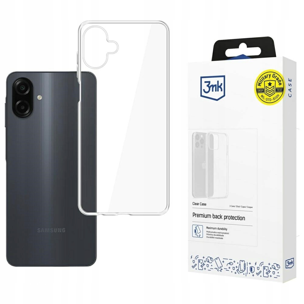 Etui 3mk Clear Case na Samsung Galaxy A07 4G przezroczyste