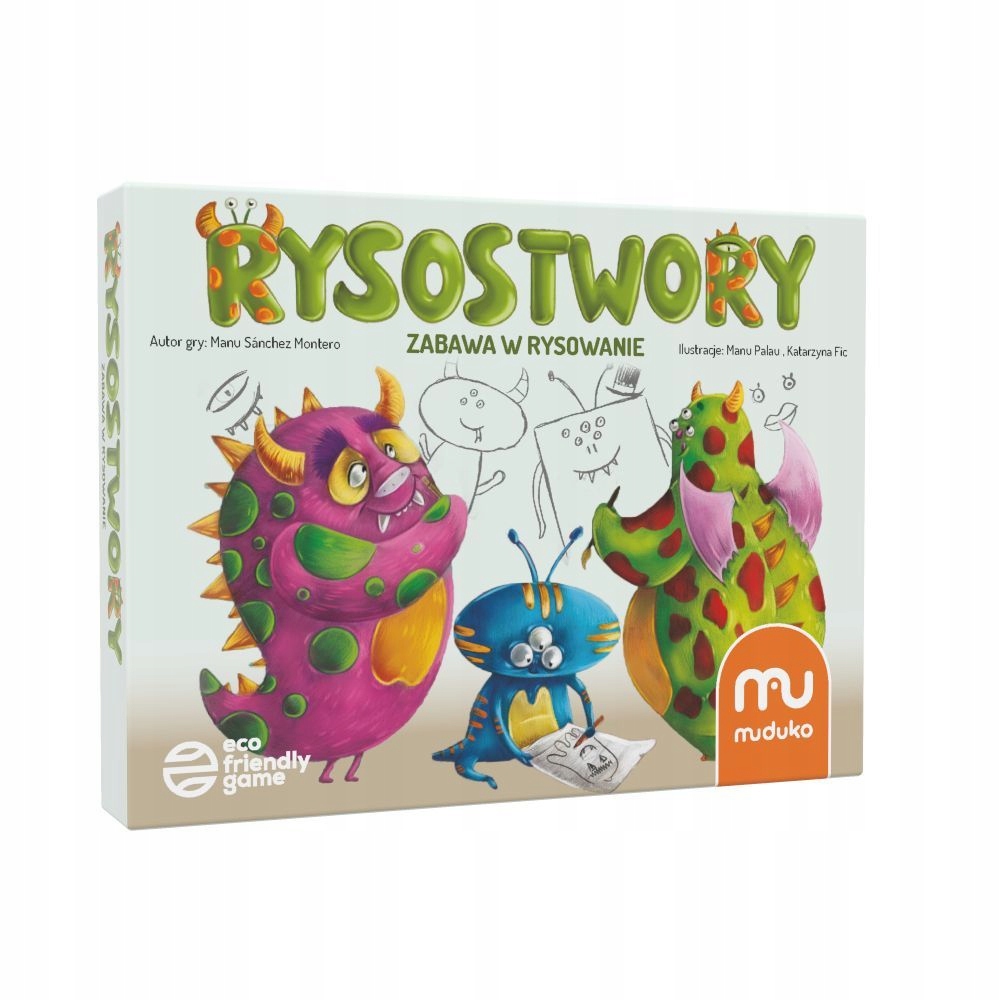 

Rysostwory Zabawa w rysowanie Gra Karciana Muduko