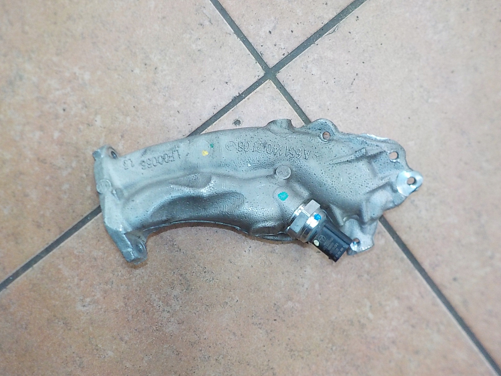 A6519050200 - Муфта EGR датчик W246 W176 2.2 CDI A6511402108