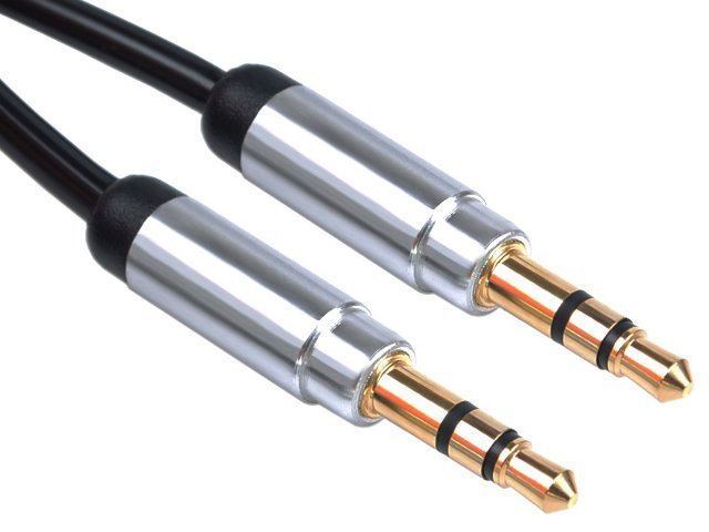 

Kabel Jack 3,5mm Blow wtyk Slim - metal 1,5m