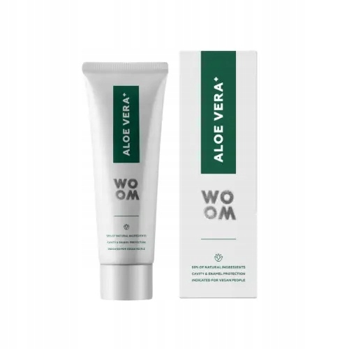 WOOM ALOE VERA+ PRÍRODNÁ POSILŇUJÚCA PASTA 75ml