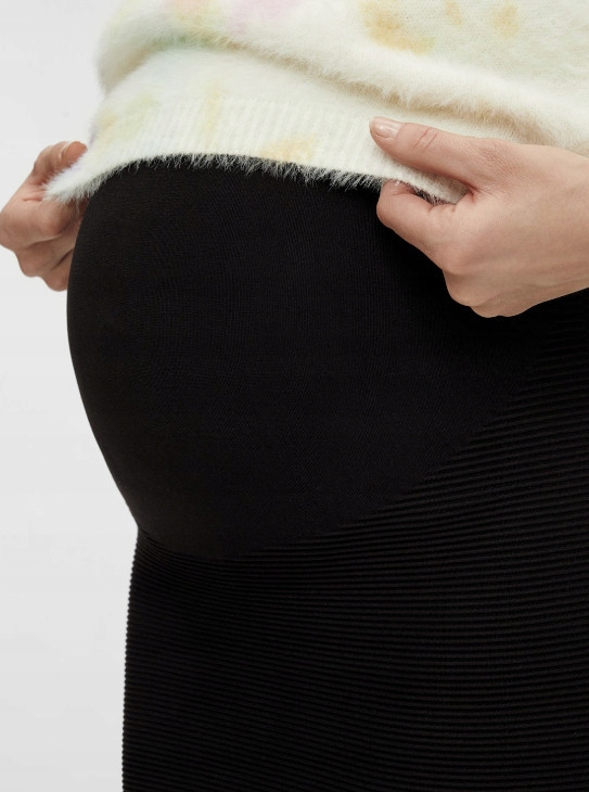 Z3D104 MAMALICIOUS SPÓDNICA CIĄŻOWA CZARNA S/M Marka Mamalicious