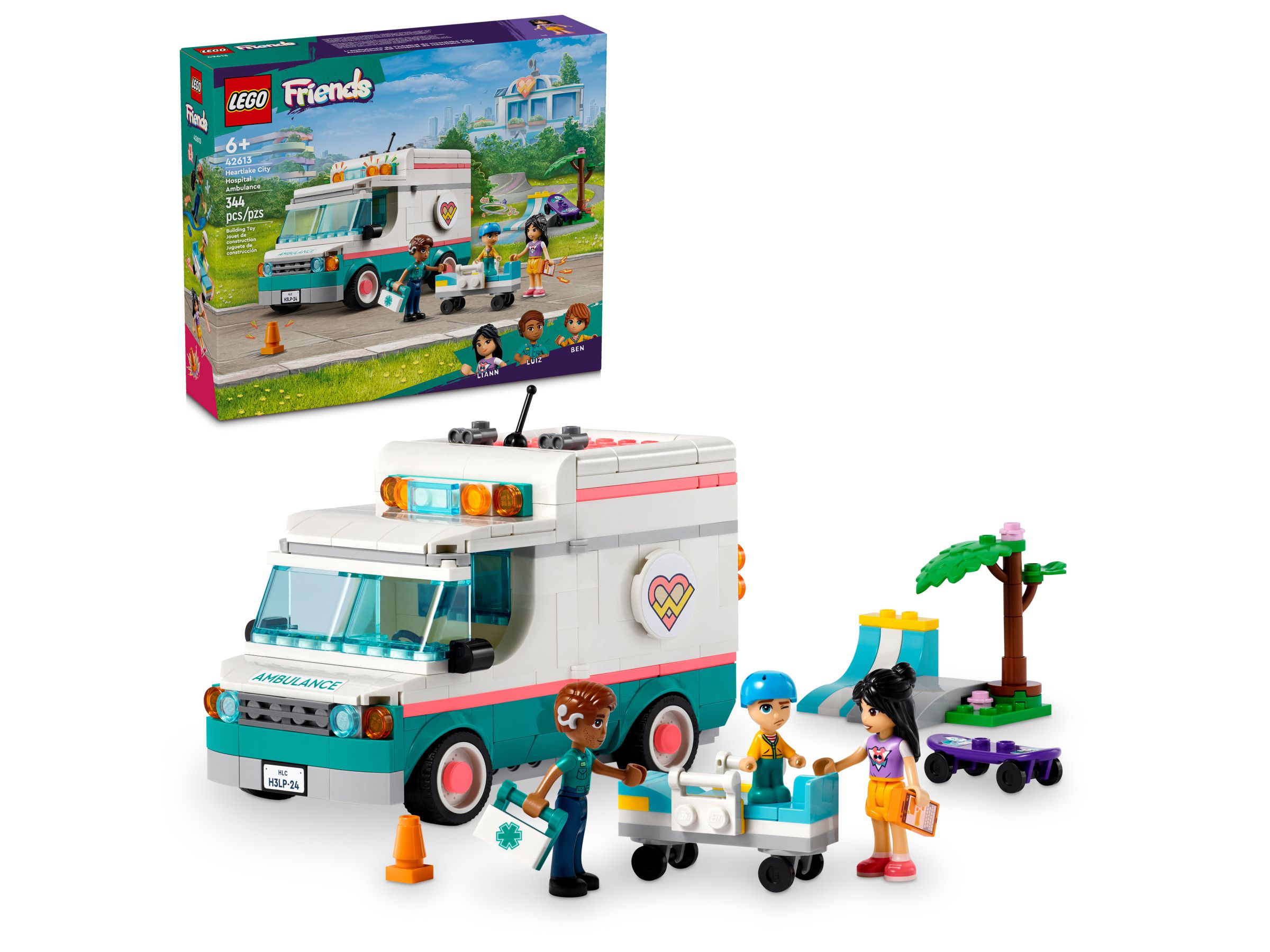 LEGO FRIENDS 42613 KARETKA SZPITALA W HEARTLAKE