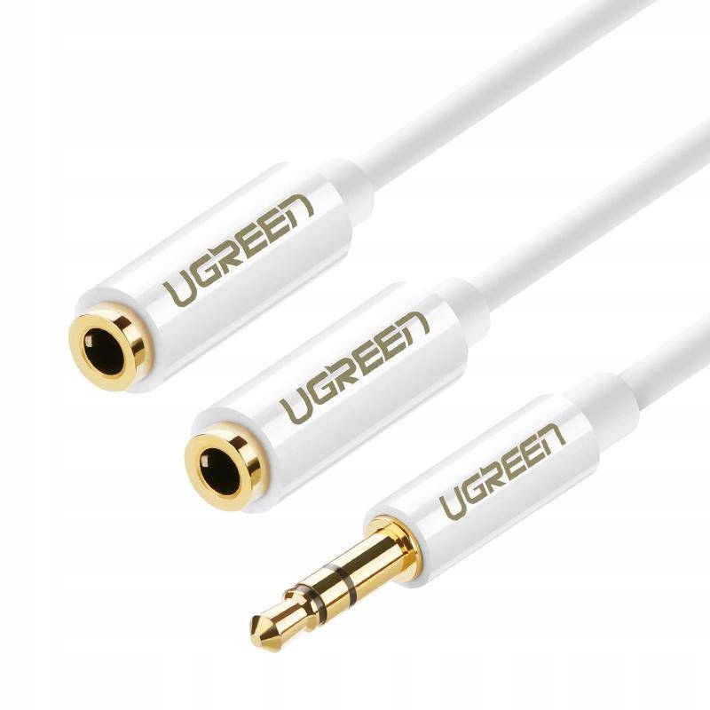 Ugreen kabel przewód rozdzielacz słuchawkowy mini jack 3,5 mm