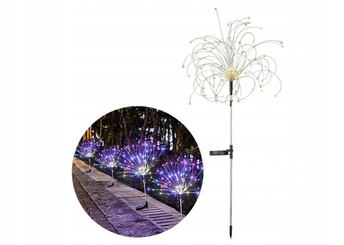 

Lampa ogrodowa solarna 90 Led drzewko dmuchawiec
