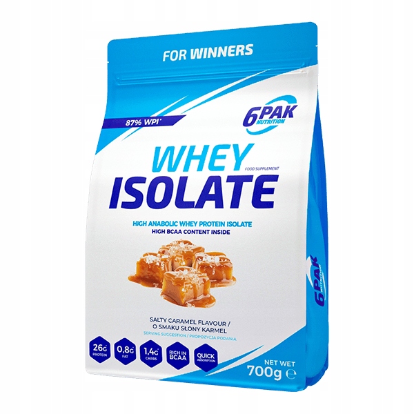Balení 6 Kusů Whey Isolate 700 G Bílkoviny Izolát Whey Protein