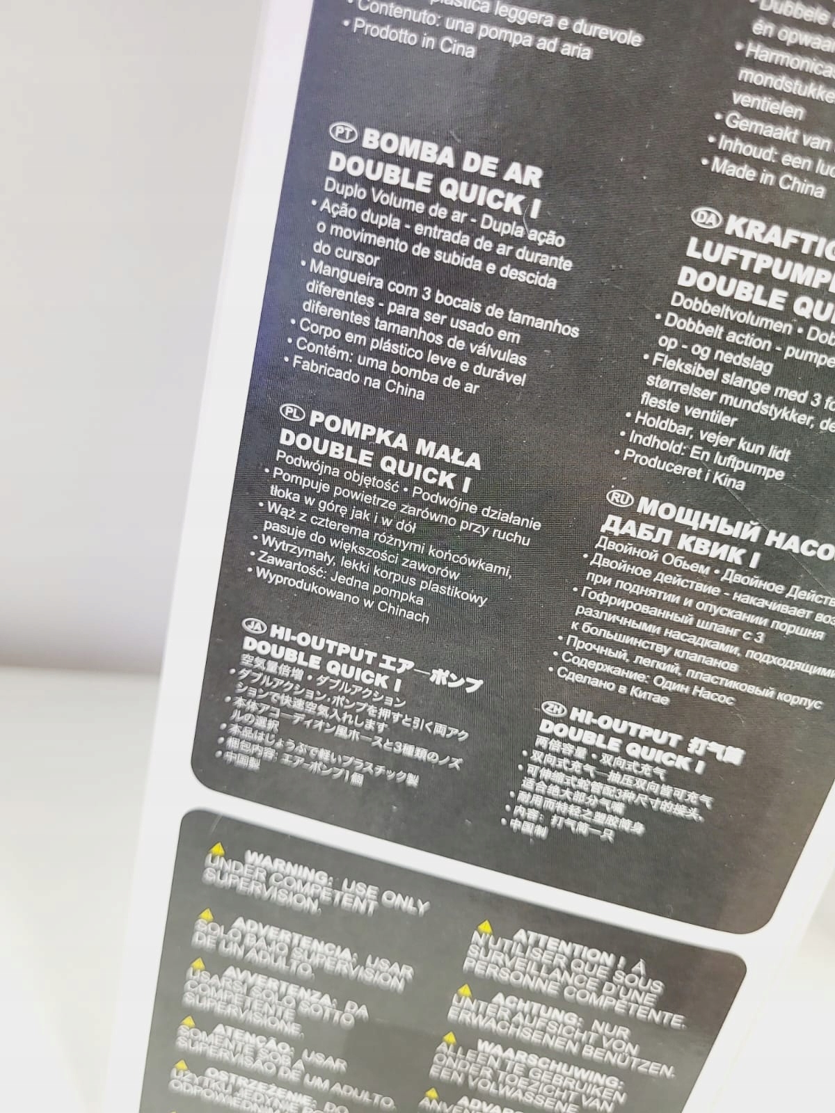 Pompka mała Double Quick INTEX (817/23) Model Double Quick