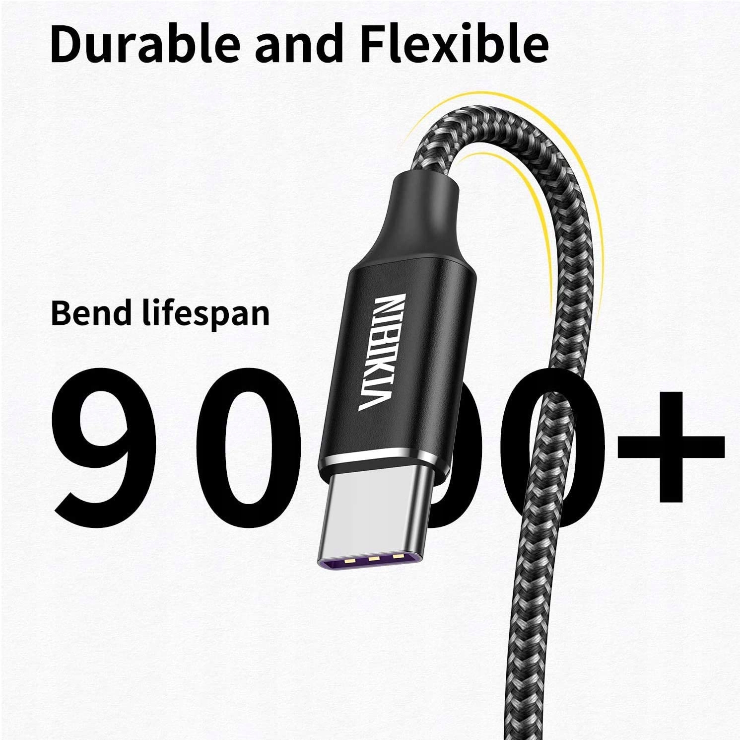 NIBIKIA kabel USB-C Typ C Quick Charge 3.0 1m Marka Inna