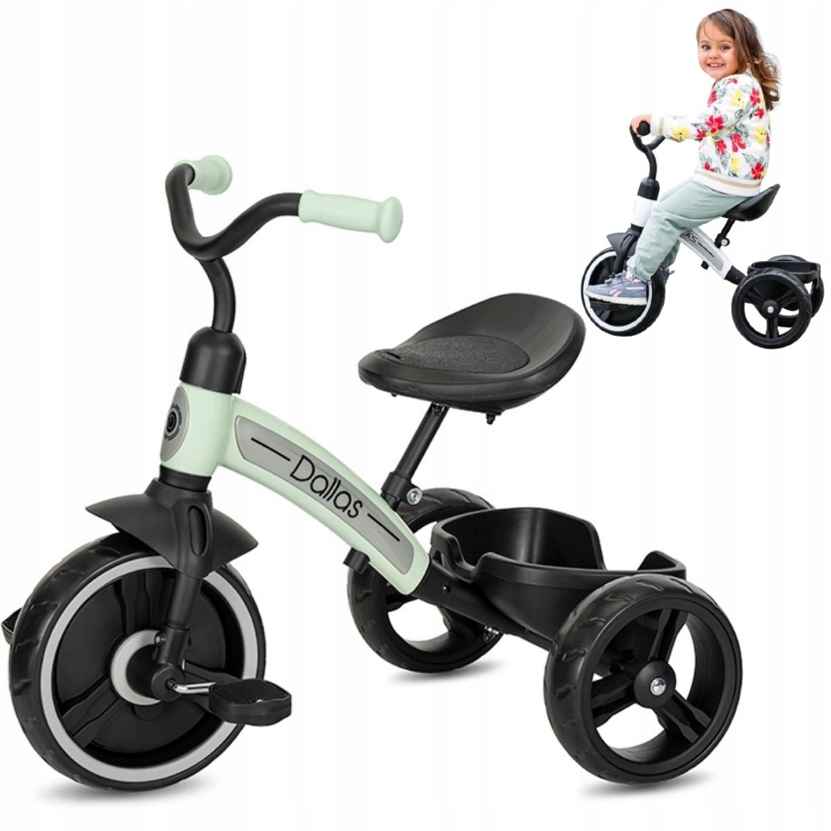 Rowerek Trójkołowy dla Dziecka Lekki i Zwrotny dla Dwulatka