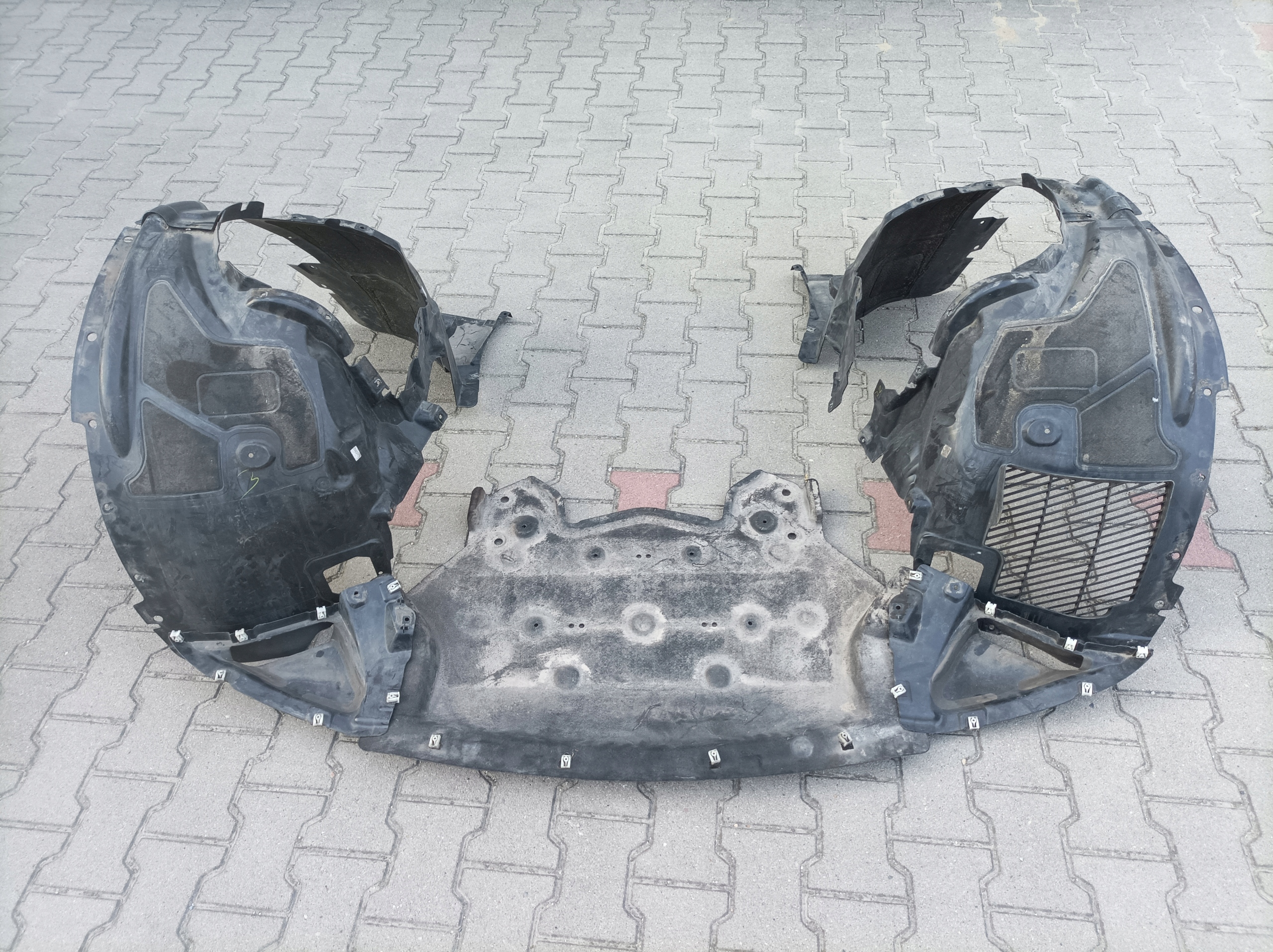 BMW X5 F15 M-PAKIET OSŁONA PODŁOGA NADKOLE KPL