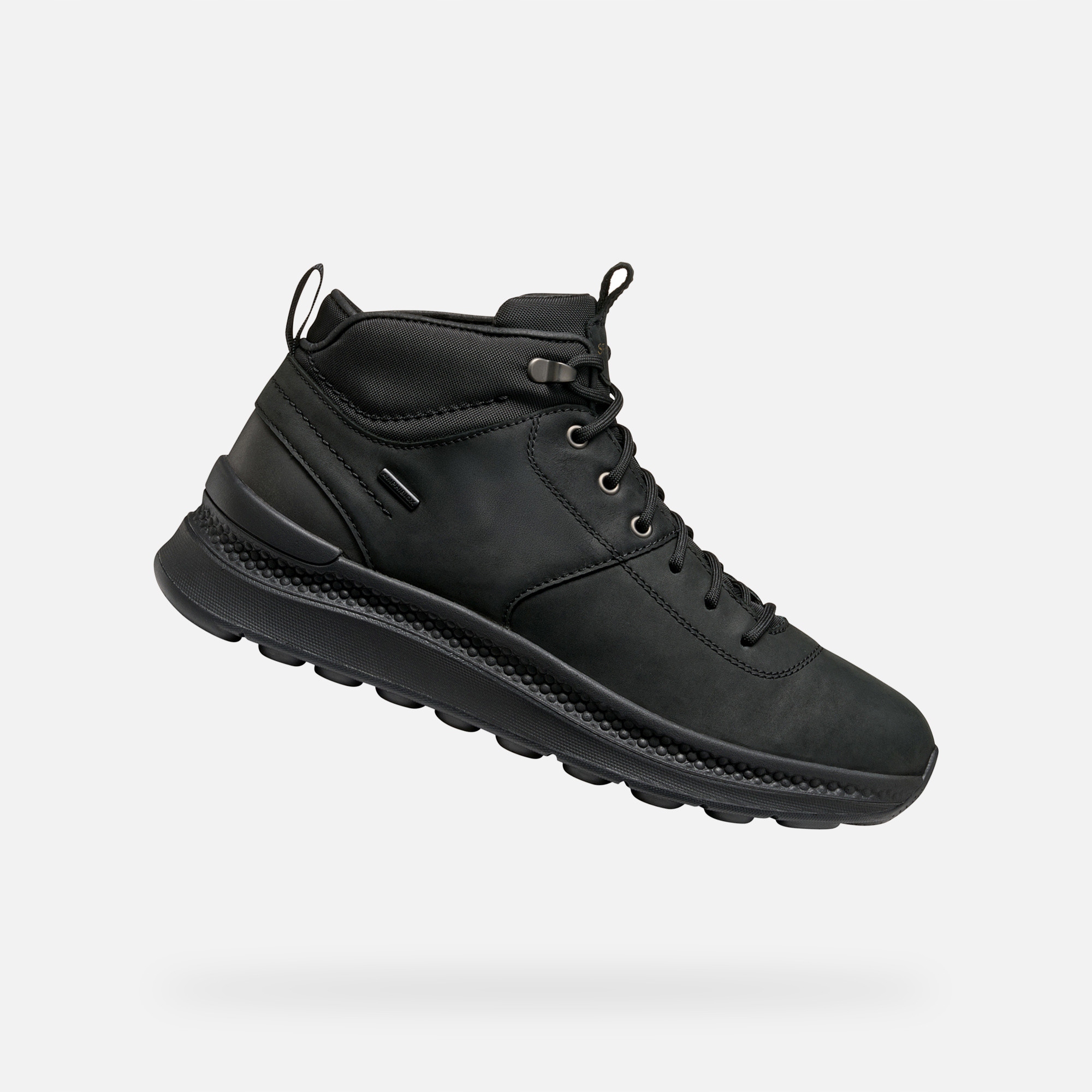 Geox Černá pánská kotníková obuv Geox Spherica Actif X2