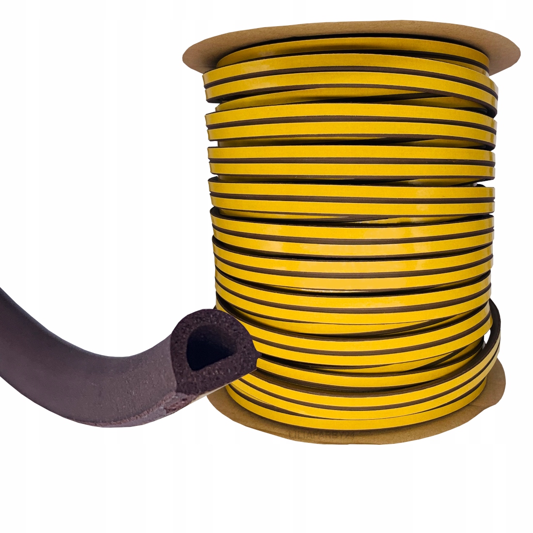 USZCZELKA SAMOPRZYLEPNA DO OKIEN D BRĄZOWA ROLKA Kod producenta AX/4