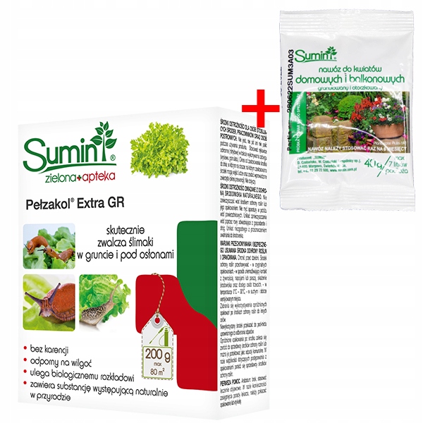 

Sumin bio Pełzakol 200 g ślimakobójczy