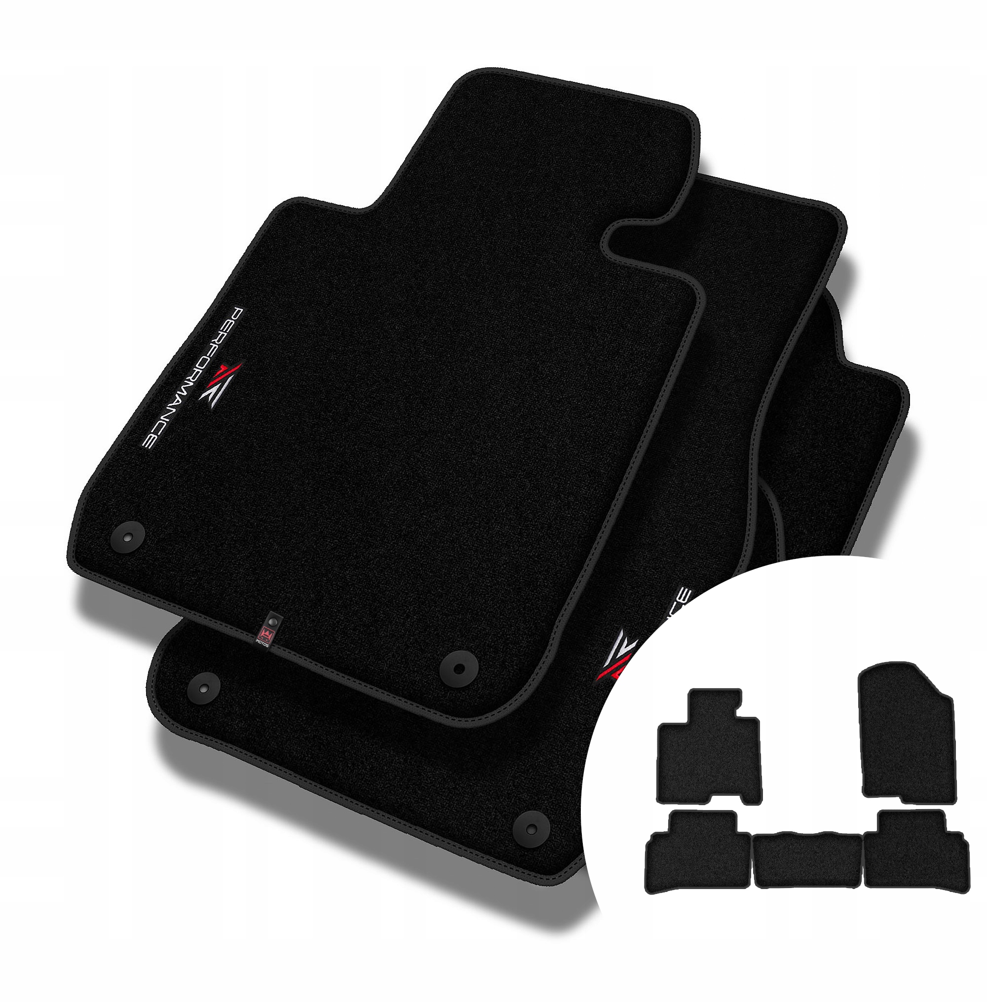 Velúrové koberčeky Performance Premium pre Hyundai Tucson IV od 2020