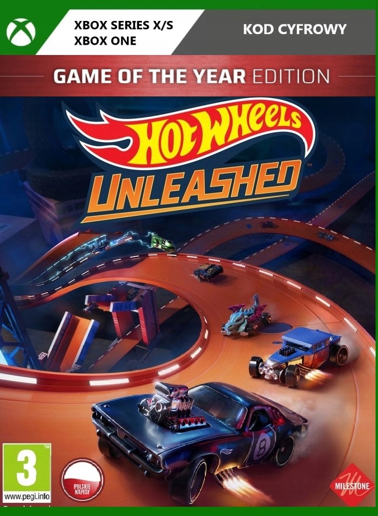 HOT WHEELS UNLEASHED GOTY * XBOX ONE * KOD * KLUCZ *
