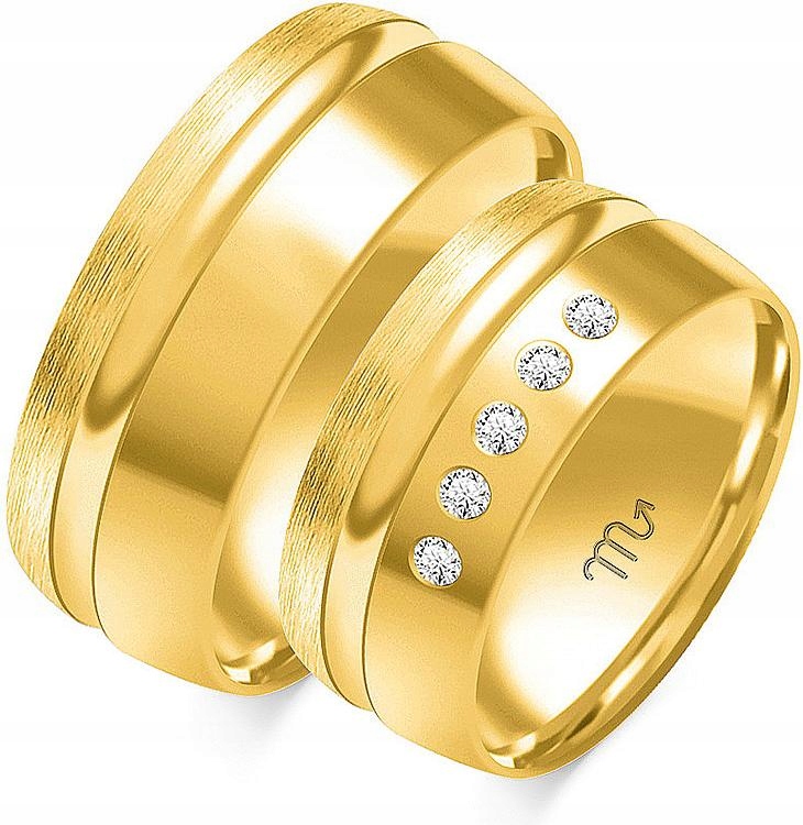 Zlatý snubní prsten svatba jemný 14K 585 r 29 30 31 dámský, originální