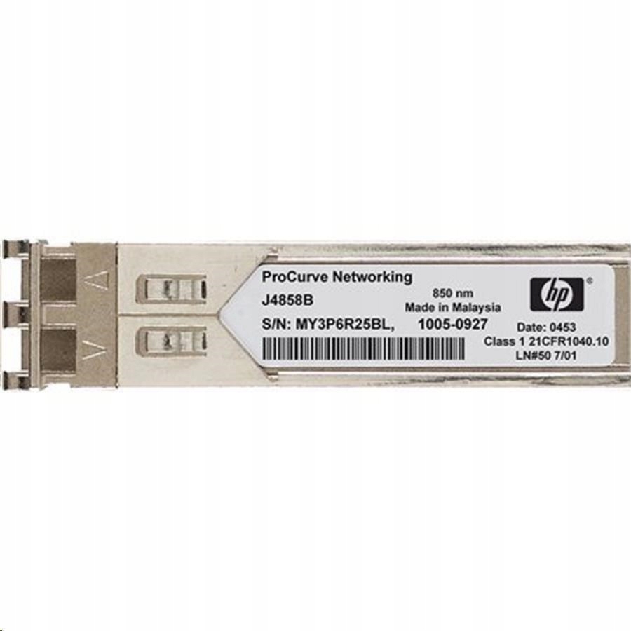 Aruba 1G Sfp LC Sx 500m Mmf Xcvr J4858D