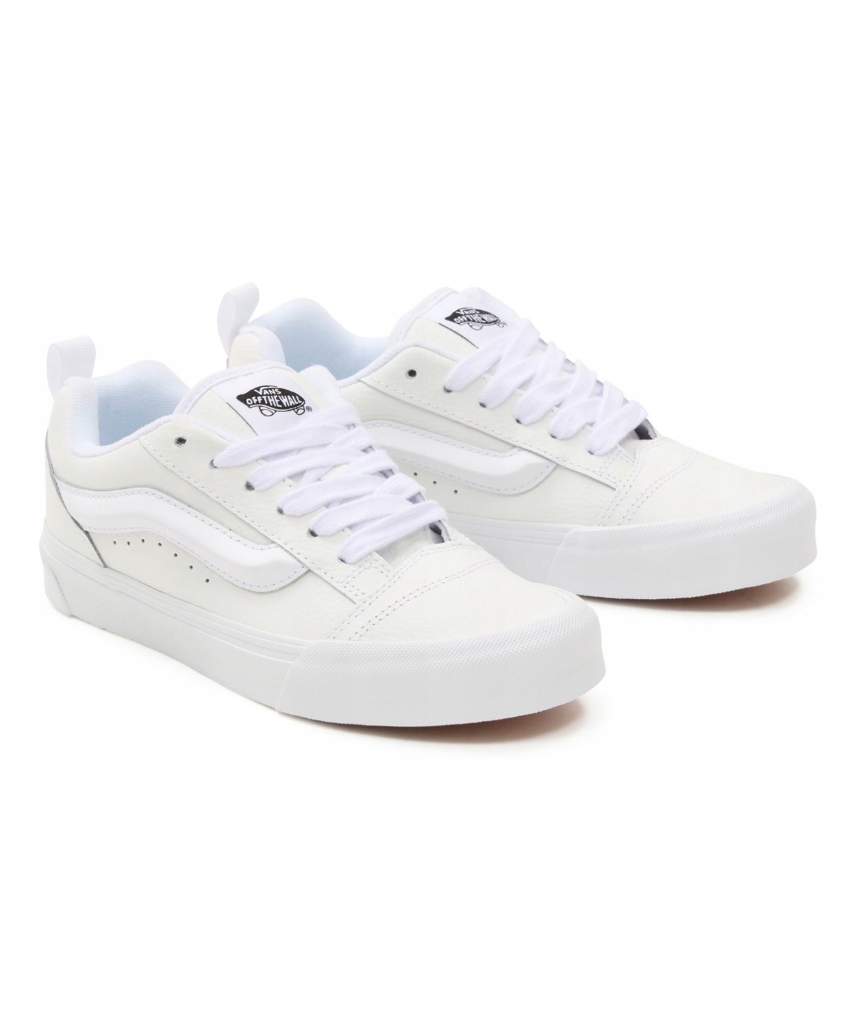 Buty Vans Knu Skool VN0009QCW00 (Leather) True White 41 Eu (8.5 Us)