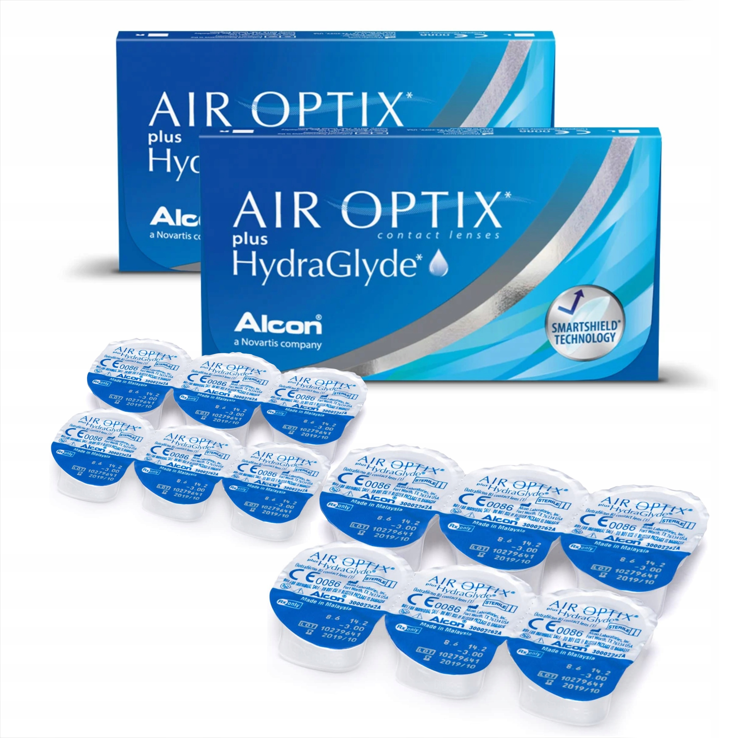

Air Optix Plus HydraGlyde 12szt soczewki moc -2,0