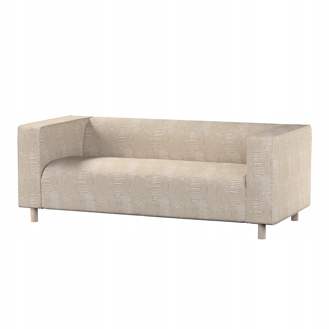 Potah na 2-místnou pohovku Klippan Ikea béžovo-ecru