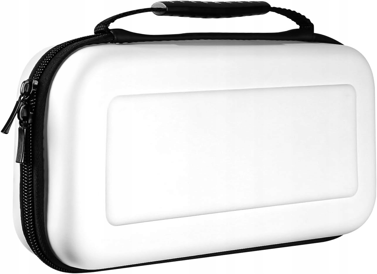 ETUI OCHRONNE TWARDE PRZENOŚNE DO NINTENDO SWITCH OLED POKROWIEC BIAŁY