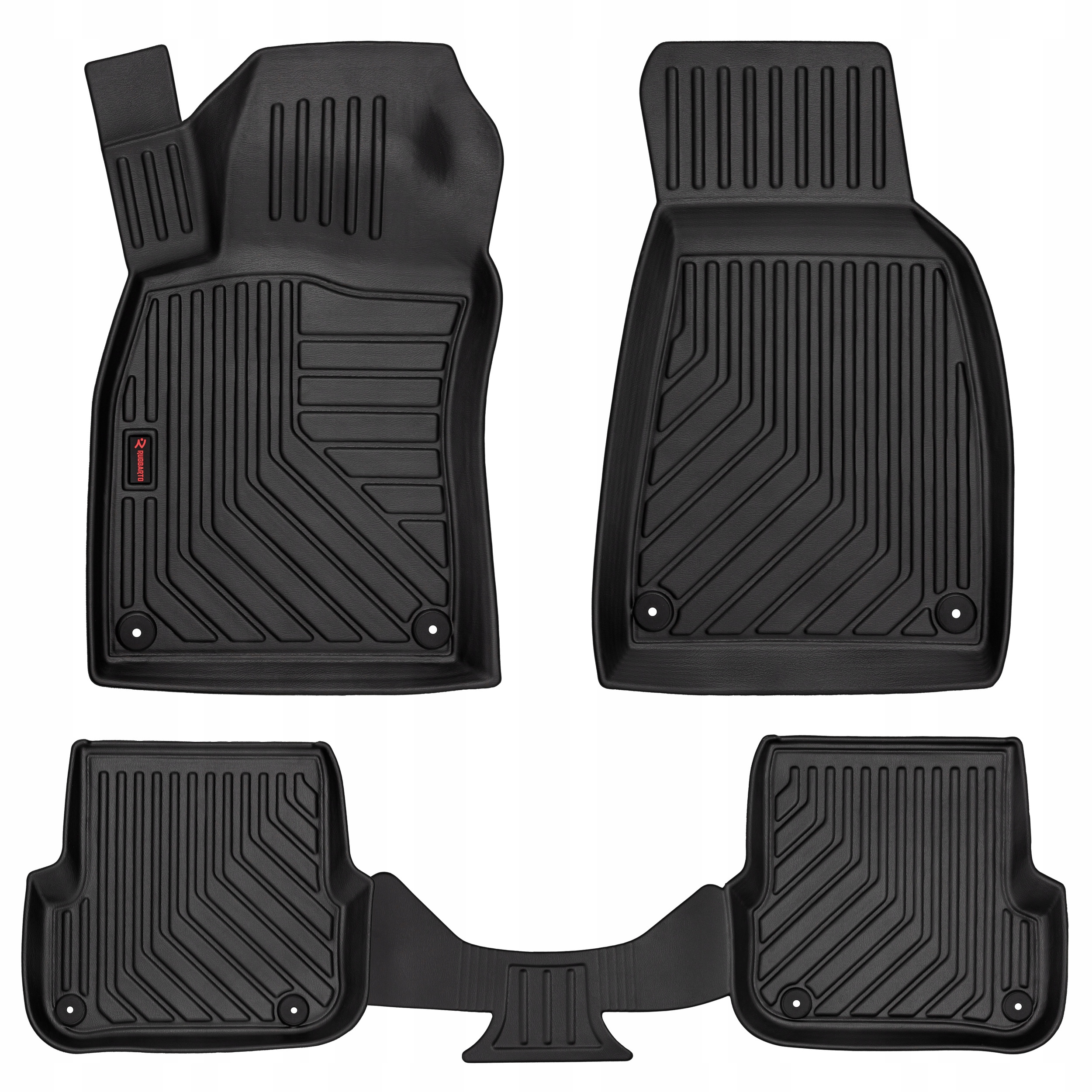 3D gumové autokoberce pre: Audi A6 C6 sedan, kombi, avant