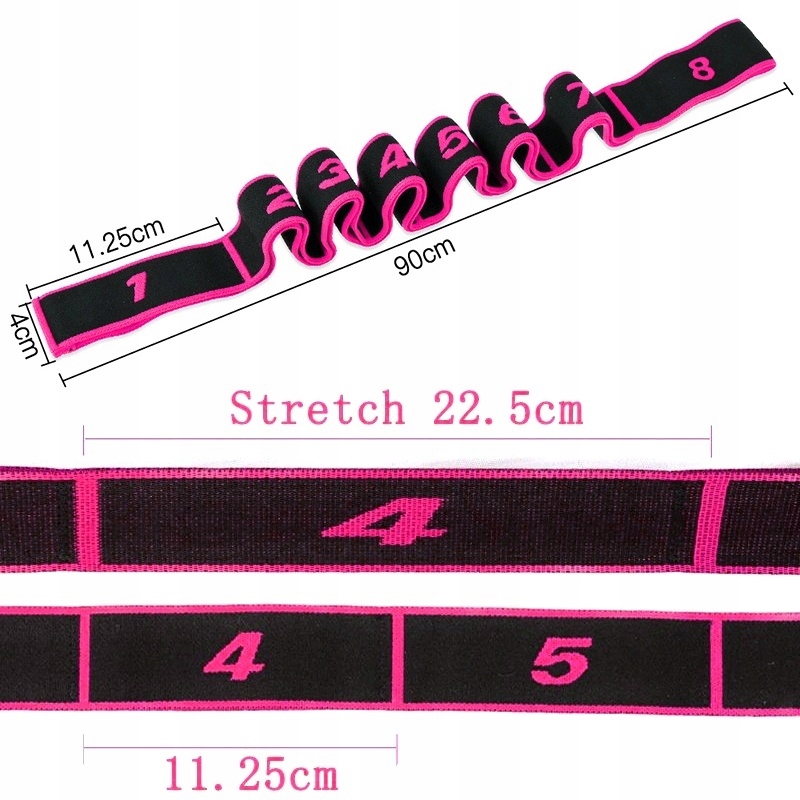 Guma gimnastyczna do Rozciągania Taśma do Ćwiczeń EAN (GTIN) 5903771853187