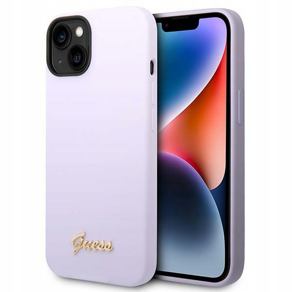Guess GUHCP14MSLSMU iPhone 14 Plus 15 Plus 6.7" fialová/fialové tvrdé pouzdro