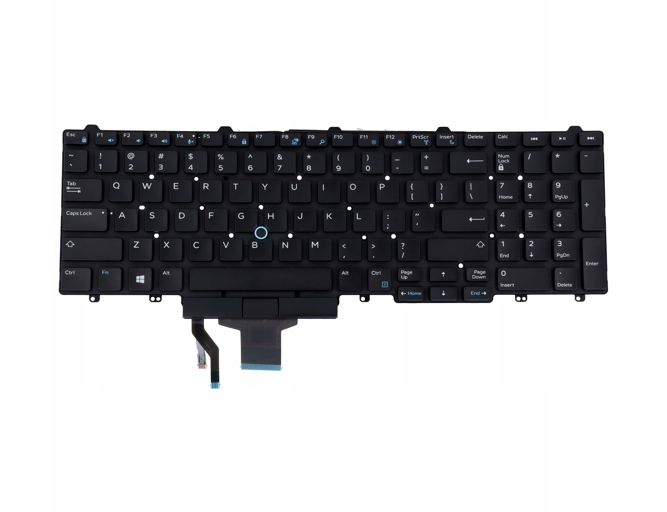 

Nowa klawiatura do Dell E5570, 3510, 7510