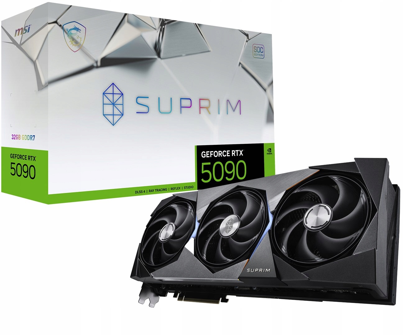 Grafická karta Msi Rtx 5090 32G Suprim Soc