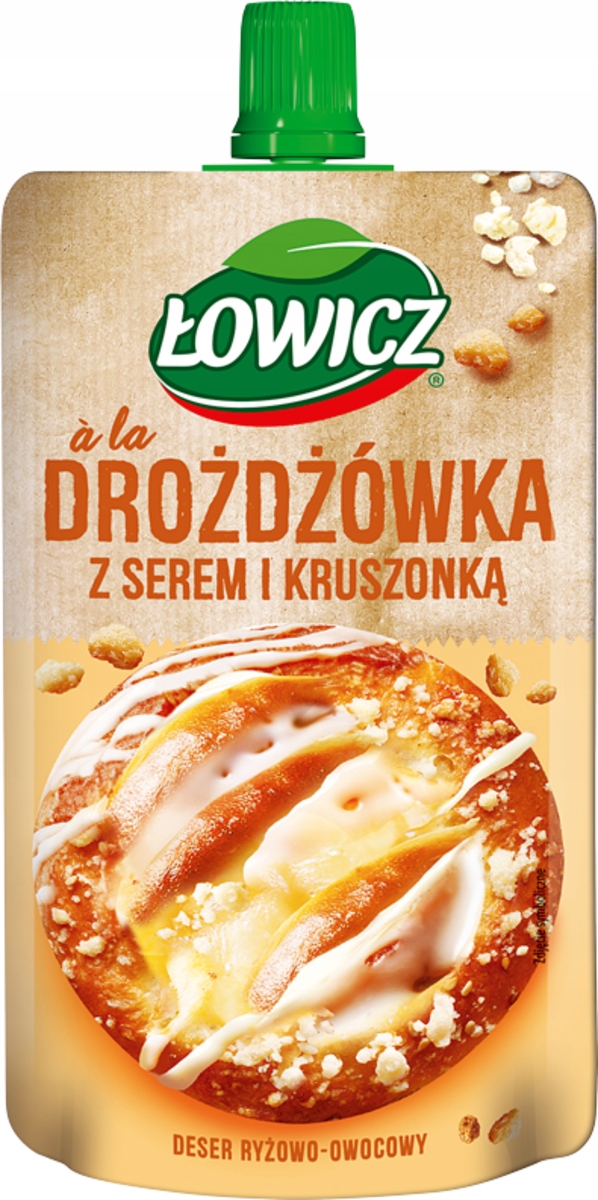 Levně 17XLowicz Rýžovo-ovocný dezert ? la droždí se sýrem a drtí 100 g