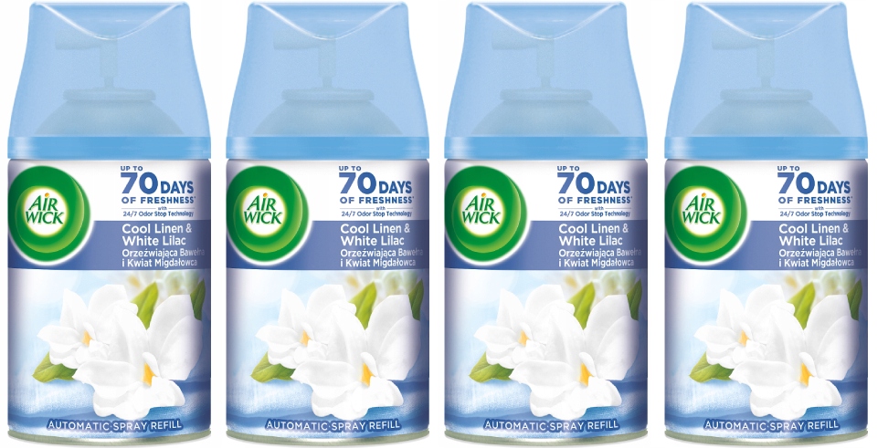 

Air Wick Bawełna i Migdałowiec 4x Wkład