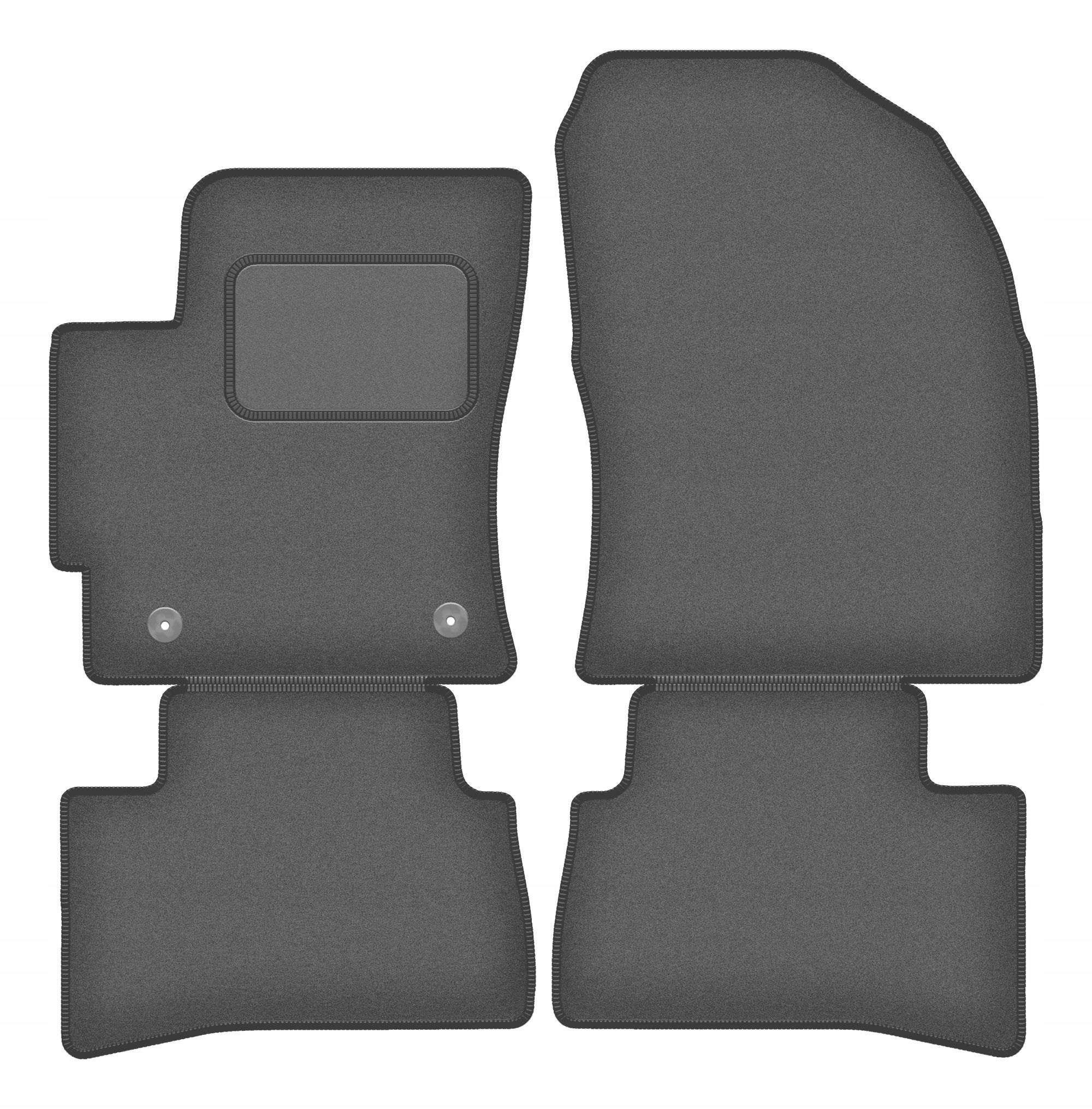 Automobilové velurové koberce pro: Toyota Corolla Cross Suv, Fwd (2022-)