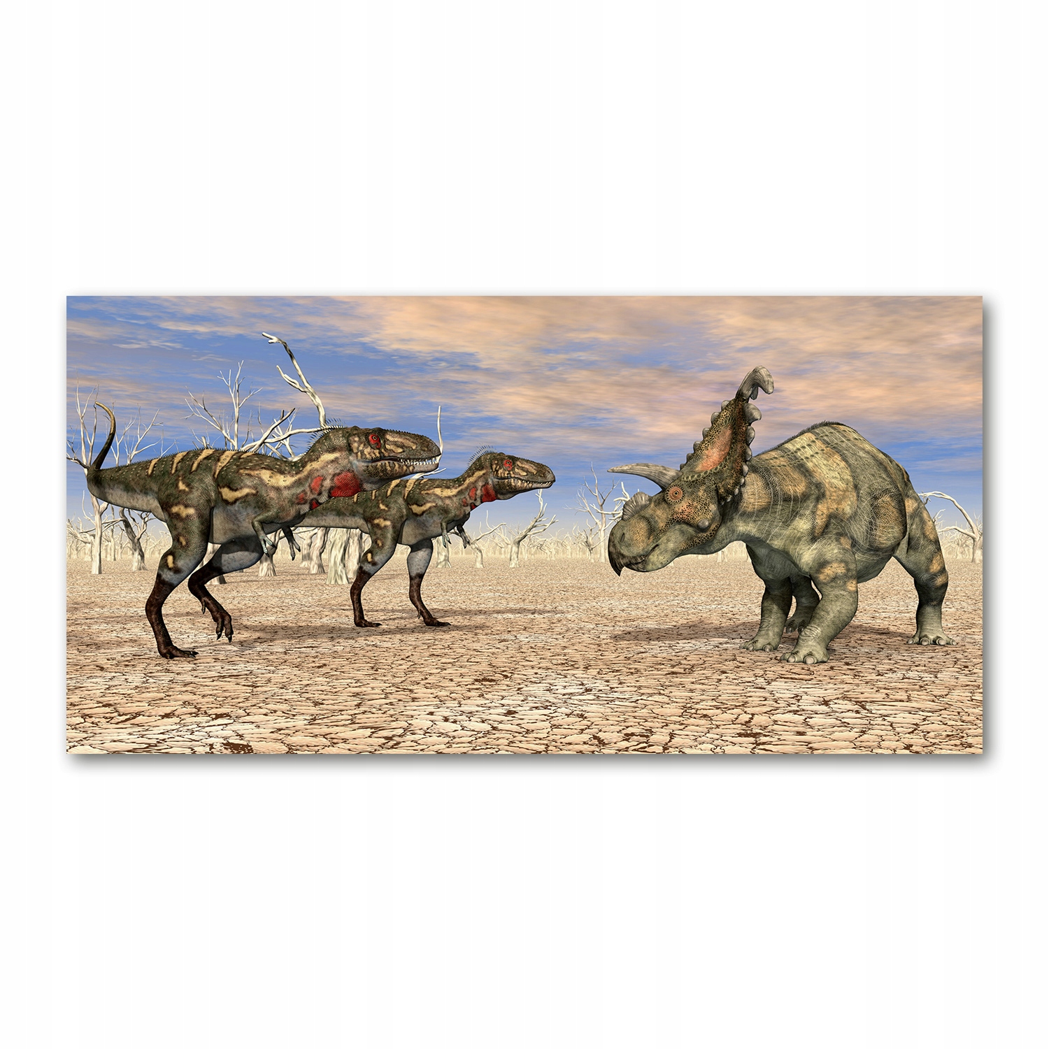 

Foto obraz na szkle akrylowym Dinozaury 120X60 cm