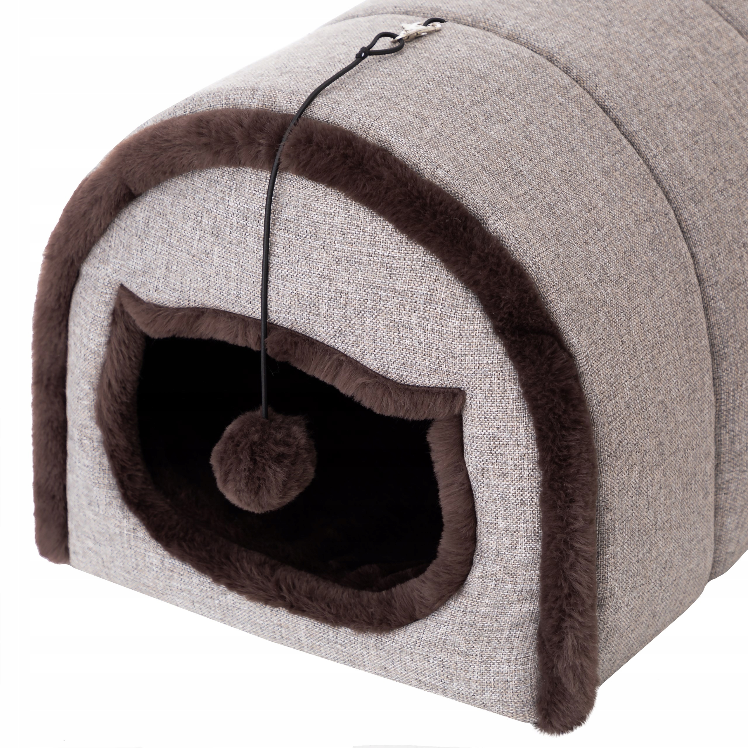 Levně Domeček Buda Budka Pelíšek pro kočky králíka 51x33