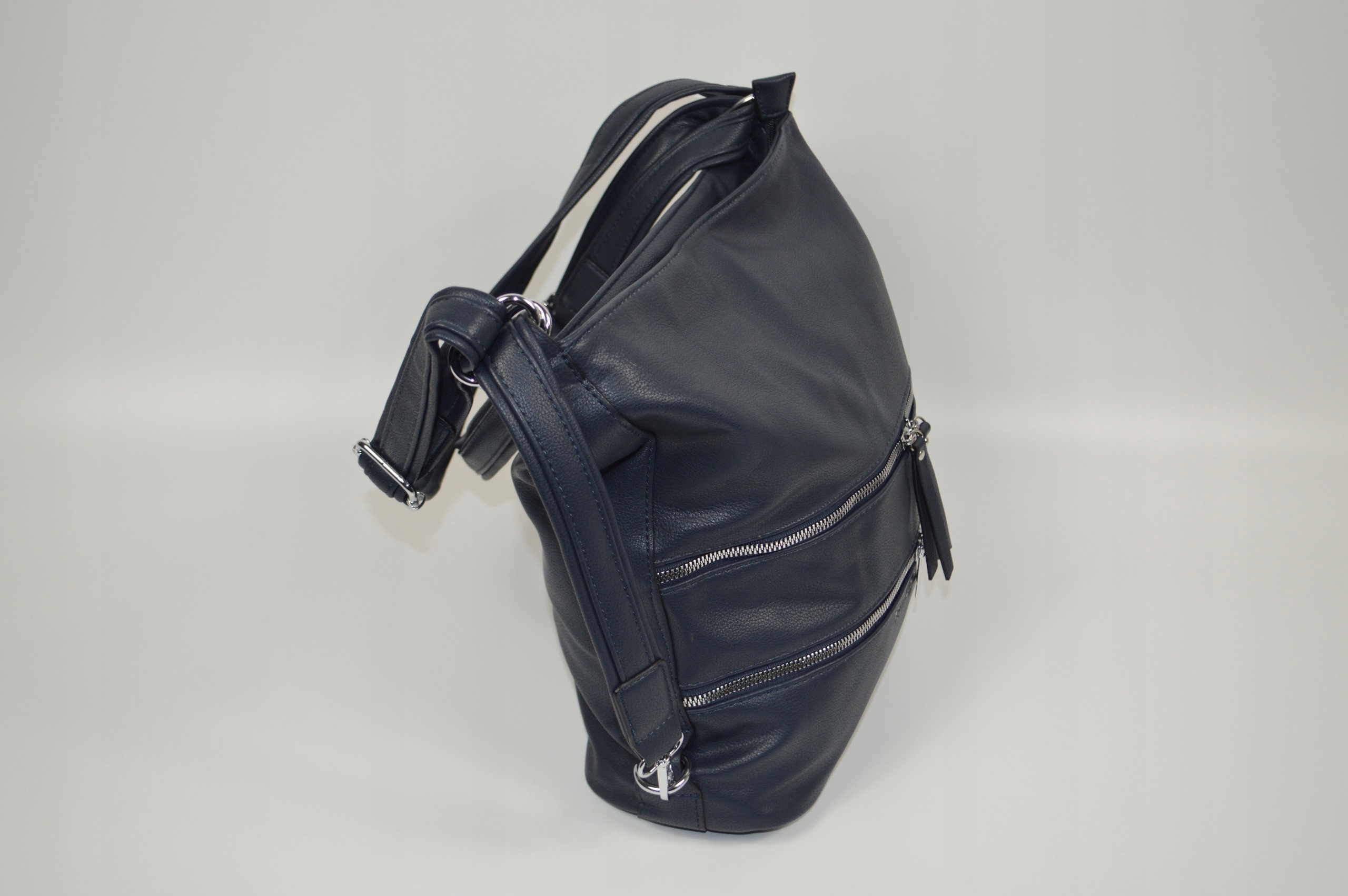 DUŻA POJEMNA TOREBKA DAMSKA LISTONOSZKA WOREK TORBO-PLECAK Kod producenta T-8033