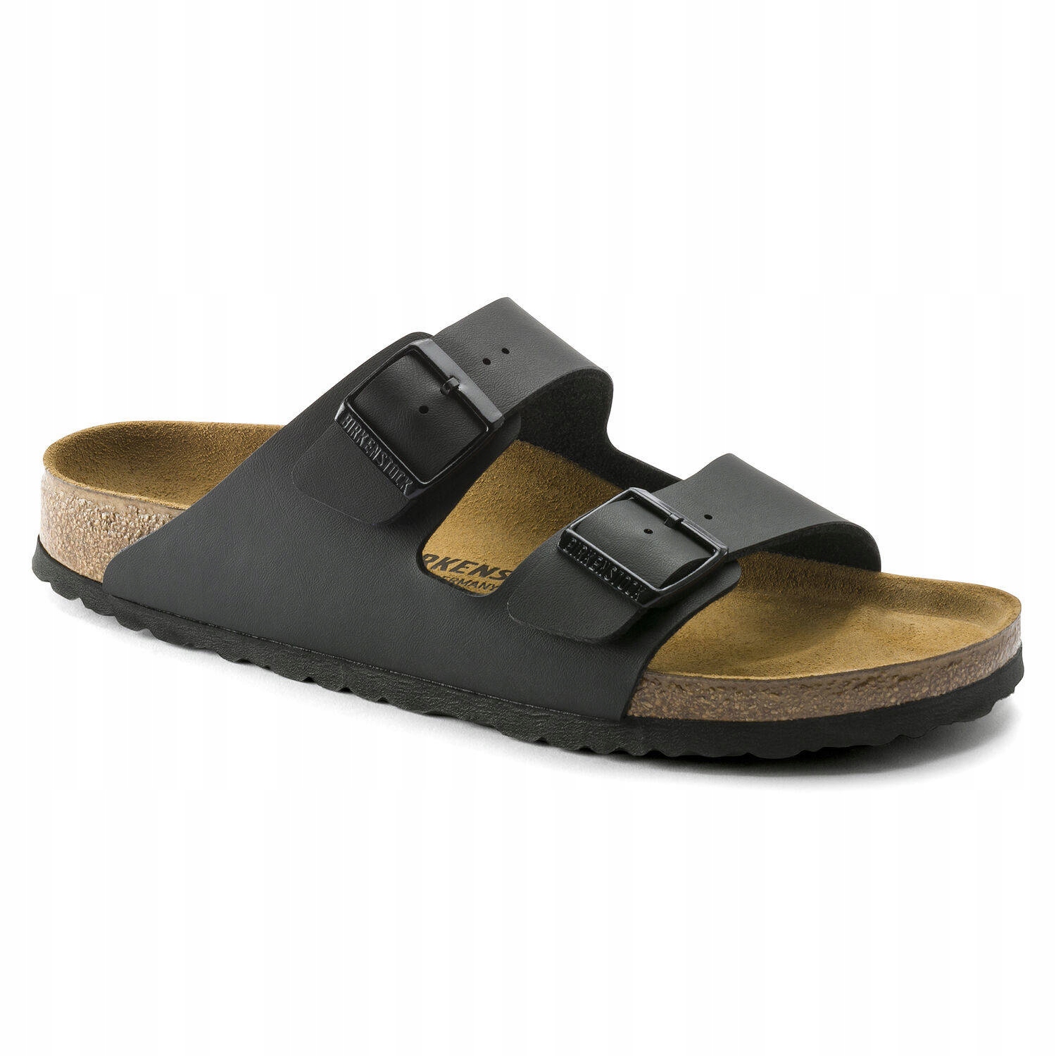 Klapki damskie Birkenstock Arizona Birko-Flor na co dzień szerokie