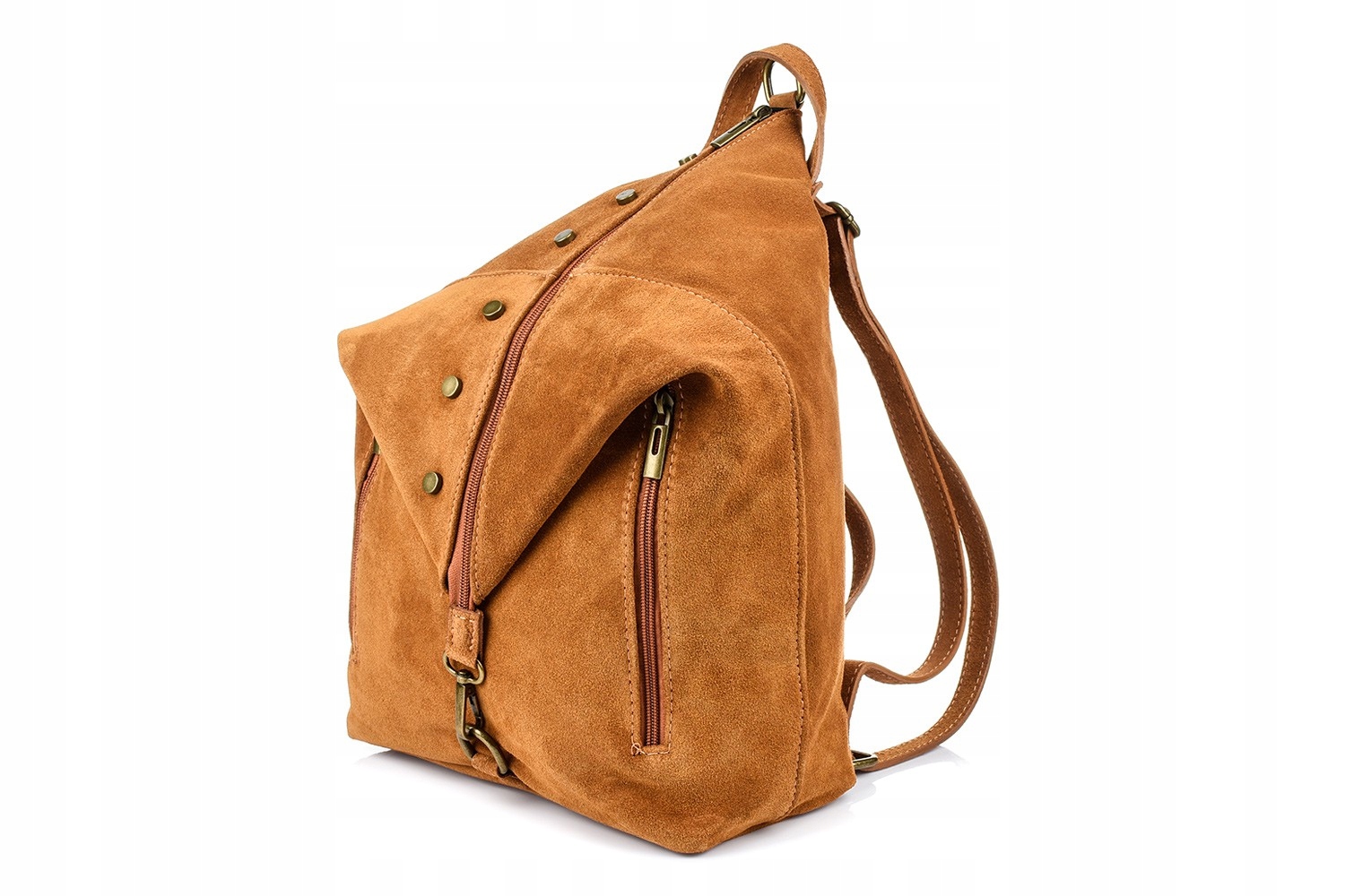 Italský stylový Batoh Semiš A4 W14