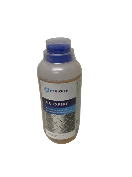 ALU EXPERT PŁYN KWAS DO MYCIA ALUMINIUM I METALI Marka Pro-chem