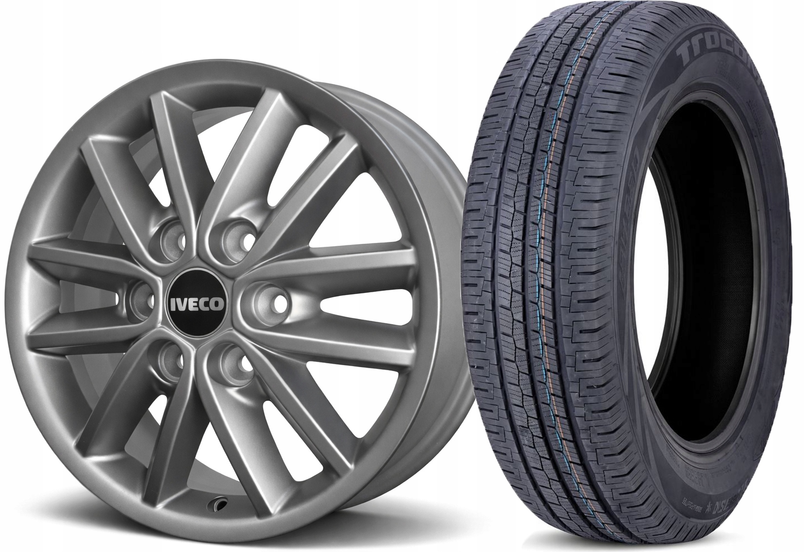 Nové Celoročné Kolesá Iveco Daily eDaily 16 Palcov Tracmax 2025 Rok 215/65R16C