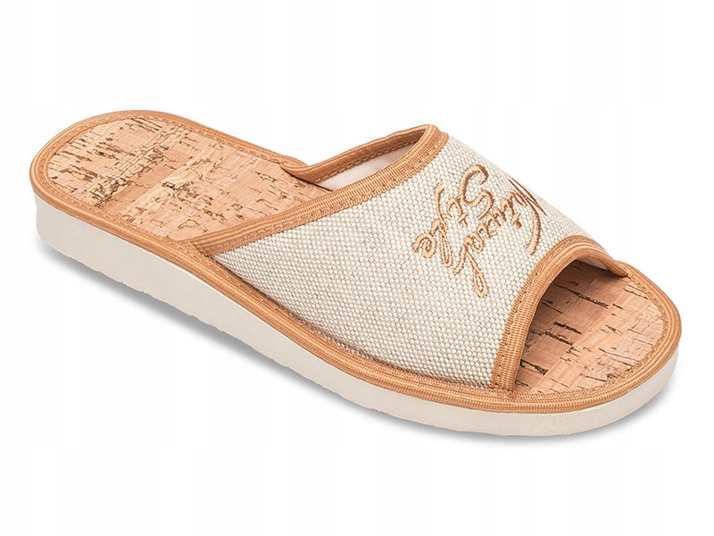 

Kapcie damskie Natural Style NS-017 Brązowe 36